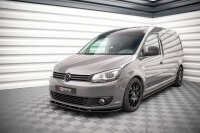 Maxton Design Frontansatz schwarz Hochglanz - VW Caddy MK3 Facelift