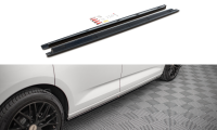 Maxton Design Side skirts extension extension black gloss...