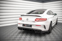 Maxton Design Heckansatz Flaps Diffusor schwarz Hochglanz - Mercedes-AMG C 63 AMG Coupe C205 Facelift