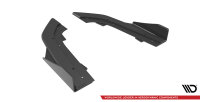 Maxton Design Street Pro Rear extension Flaps diffuser + Flaps black gloss - Audi RS3 Limosine 8Y