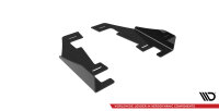 Maxton Design Rear sides Flaps black gloss - Audi RS3 Limosine 8Y