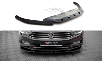 Maxton Design Front extension V.1 black gloss - VW Passat...