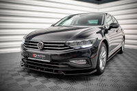 Maxton Design Front extension V.2 black gloss - VW Passat B8 Facelift