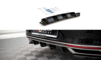 Maxton Design Diffuser rear extension black gloss - VW...