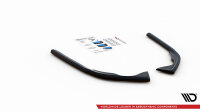 Maxton Design Rear extension Flaps diffuser black gloss - VW Passat B8 Facelift