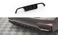 Maxton Design Diffuser rear extension black gloss - BMW...