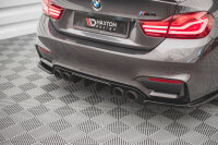 Maxton Design Diffuser rear extension black gloss - BMW M4 F82