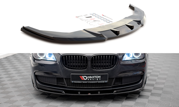 Maxton Design Front extension V.2 black gloss - BMW 7 M-Package F01