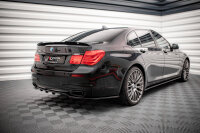 Maxton Design Middle diffuser rear extension DTM Look black gloss - BMW 7 M-Package F01