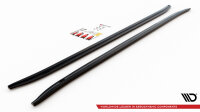 Maxton Design Seitenschweller Ansatz schwarz Hochglanz - BMW 7 M-Paket F01