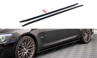 Maxton Design Side skirts extension extension black gloss...