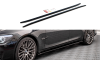 Maxton Design Side skirts extension extension black gloss...