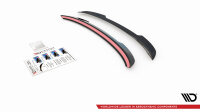 Maxton Design Spoiler Cap black gloss - Renault Clio MK5