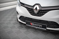 Maxton Design Front extension V.2 black gloss - Renault Clio MK5