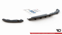 Maxton Design Middle diffuser rear extension DTM Look black gloss - Renault Clio MK5