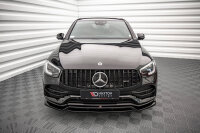 Maxton Design Frontansatz schwarz Hochglanz - Mercedes...