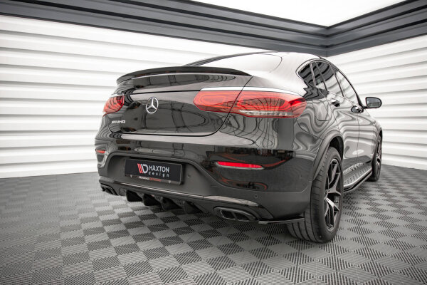 Maxton Design Diffusor Heckansatz schwarz Hochglanz - Mercedes GLC Coupe AMG-Line C253 Facelift