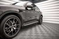 Maxton Design Seitenschweller Ansatz schwarz Hochglanz - Mercedes GLC Coupe AMG-Line C253 Facelift