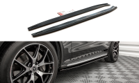 Maxton Design Side skirts extension extension black gloss...