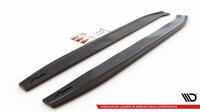 Maxton Design Side skirts extension extension black gloss - Mercedes GLC Coupe AMG-Line C253 Facelift