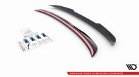 Maxton Design Spoiler Cap black gloss - Peugeot 508 GT MK1 Facelift