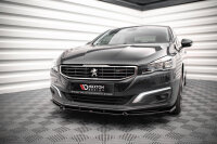 Maxton Design Front extension V.1 black gloss - Peugeot 508 GT MK1 Facelift