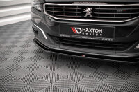 Maxton Design Front extension V.2 black gloss - Peugeot 508 GT MK1 Facelift