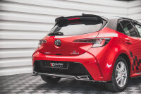 Maxton Design Middle diffuser rear extension black gloss - Toyota Corolla GR Sport Hatchback XII