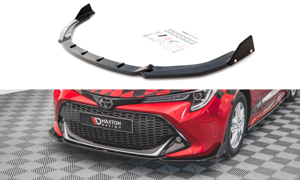 Maxton Design Frontansatz + Flaps V.1 - Toyota Corolla GR Sport Hatchback XII