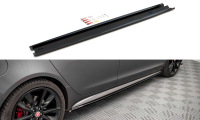 Maxton Design Side skirts extension extension black gloss...