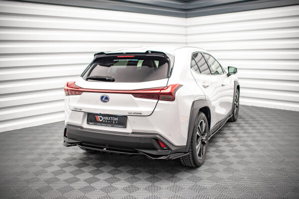 Maxton Design Spoiler Cap schwarz Hochglanz - Lexus UX MK1