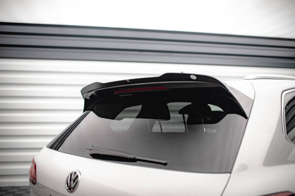 Maxton Design Spoiler Cap black gloss - VW Touareg R-Line MK3