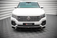 Maxton Design Front extension black gloss - VW Touareg...