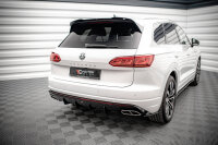 Maxton Design Diffuser rear extension black gloss - VW...