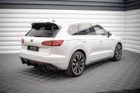 Maxton Design Heckansatz Flaps Diffusor schwarz Hochglanz - VW Touareg R-Line MK3