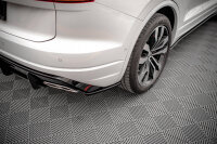 Maxton Design Heckansatz Flaps Diffusor schwarz Hochglanz - VW Touareg R-Line MK3