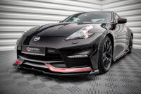 Maxton Design Front extension V.1 black gloss - Nissan 370Z Nismo Facelift