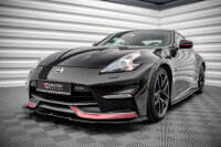 Maxton Design Front extension V.2 black gloss - Nissan 370Z Nismo Facelift