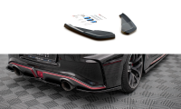 Maxton Design Rear extension Flaps diffuser black gloss -...