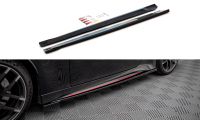 Maxton Design Side skirts extension extension V.1 black...