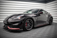 Maxton Design Side skirts extension extension V.1 black gloss - Nissan 370Z Nismo Facelift