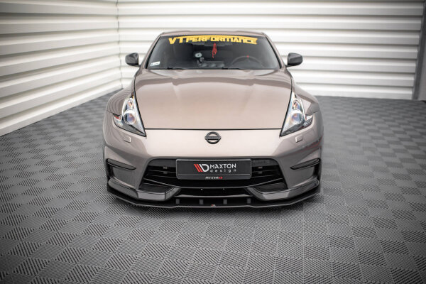 Maxton Design Street Pro Front extension - Nissan 370Z Nismo Facelift