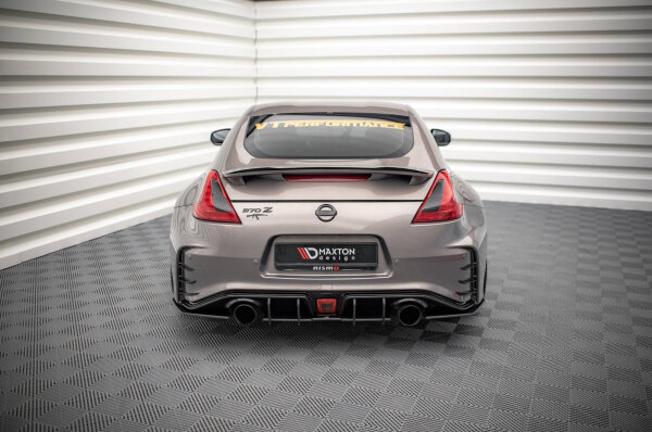 Maxton Design Street Pro Heckansatz Flaps Diffusor - Nissan 370Z Nismo Facelift