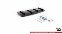 Maxton Design Diffuser rear extension black gloss - Volvo V70 MK3