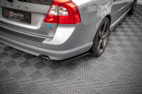 Maxton Design Heckansatz Flaps Diffusor schwarz Hochglanz - Volvo V70 MK3