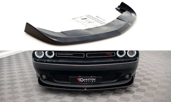 Maxton Design Frontansatz schwarz Hochglanz - Dodge Challenger RT MK3 Facelift