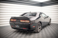 Maxton Design Middle diffuser rear extension black gloss - Dodge Challenger RT MK3 Facelift