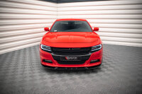 Maxton Design Front extension V.1 black gloss - Dodge Charger RT MK7 Facelift