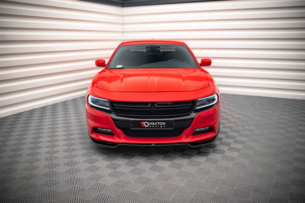 Maxton Design Frontansatz V.2 schwarz Hochglanz - Dodge Charger RT MK7 Facelift