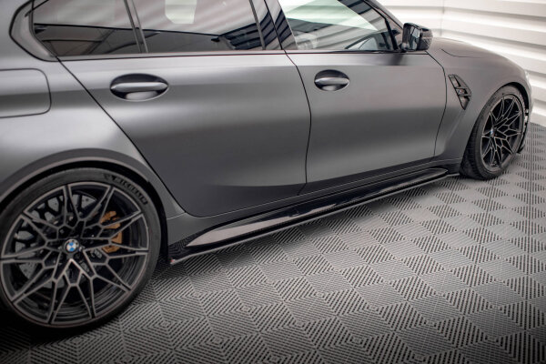 Maxton Design Street Pro Side skirts extension extension - BMW M3 G80